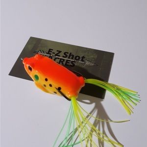 Soft squishy weighted frog lure